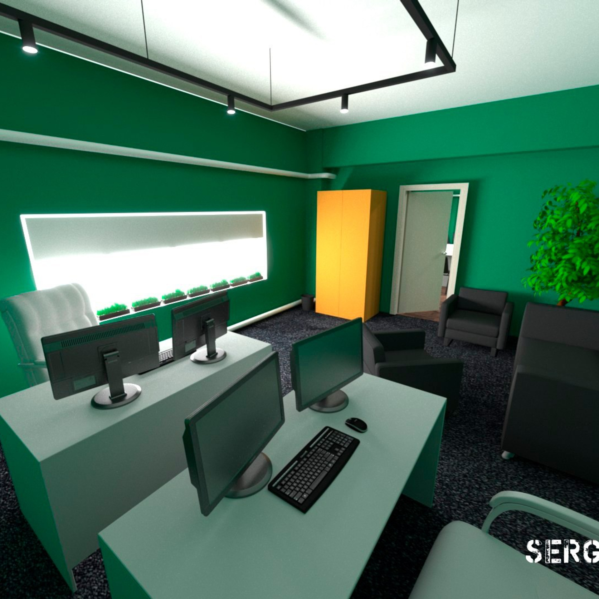 3D визуализация торговой точки, магазина, островка в Перми — заказать услугу