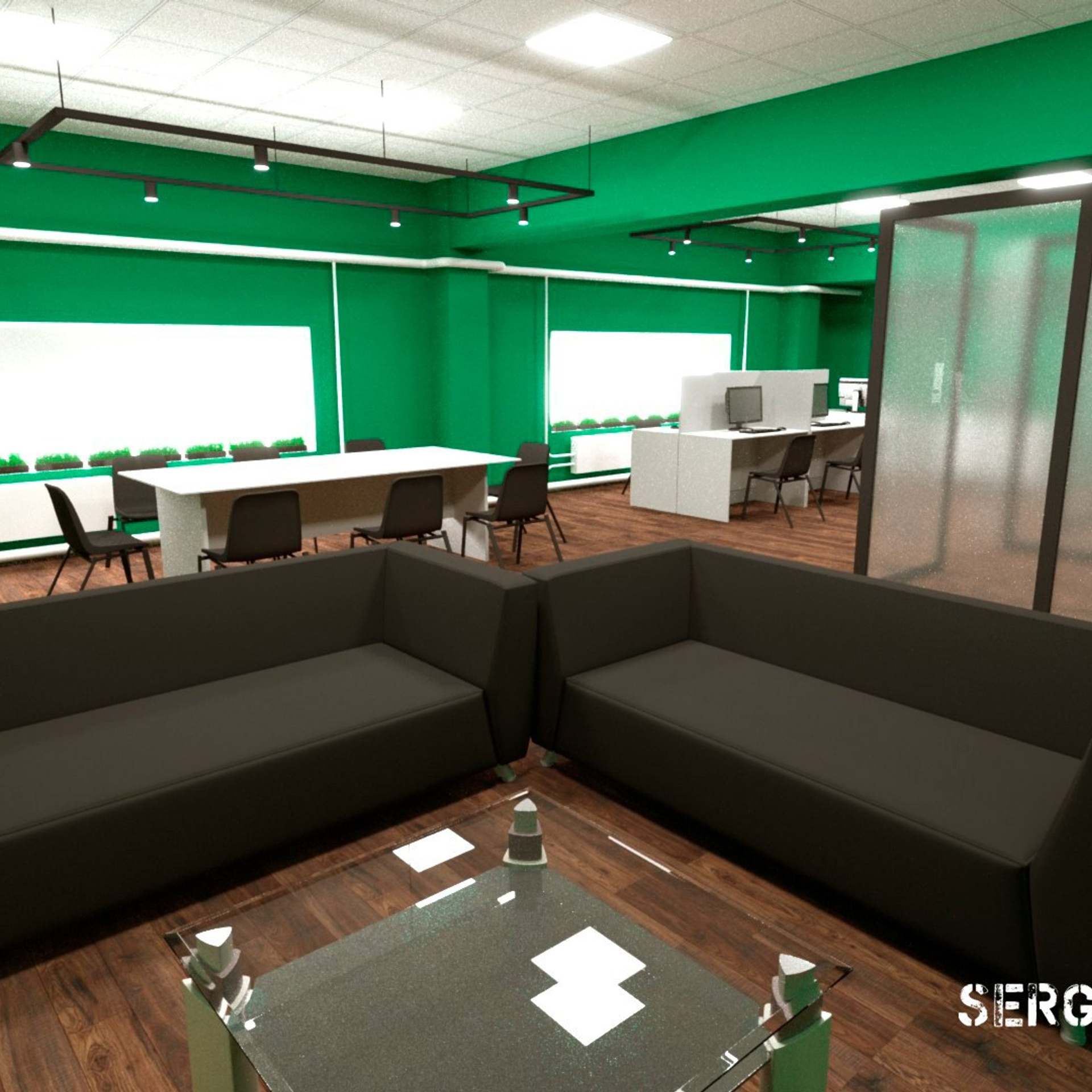 3D визуализация торговой точки, магазина, островка в Перми — заказать услугу