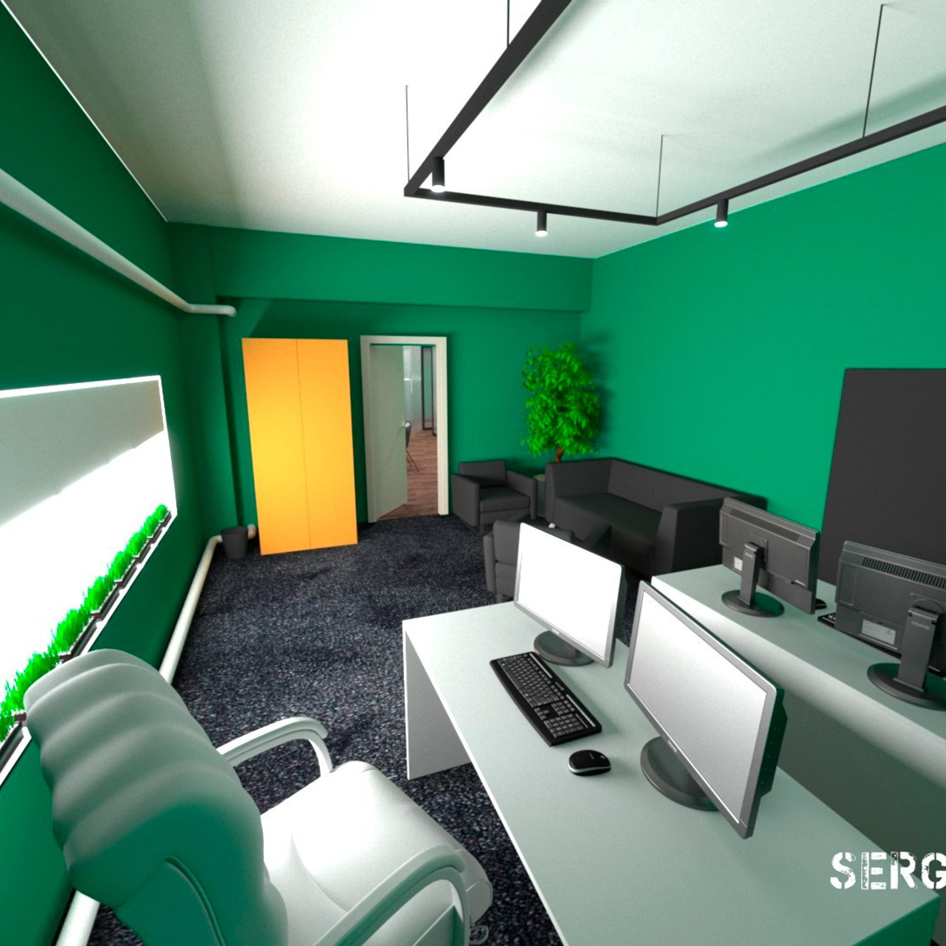 3D визуализация торговой точки, магазина, островка в Перми — заказать услугу