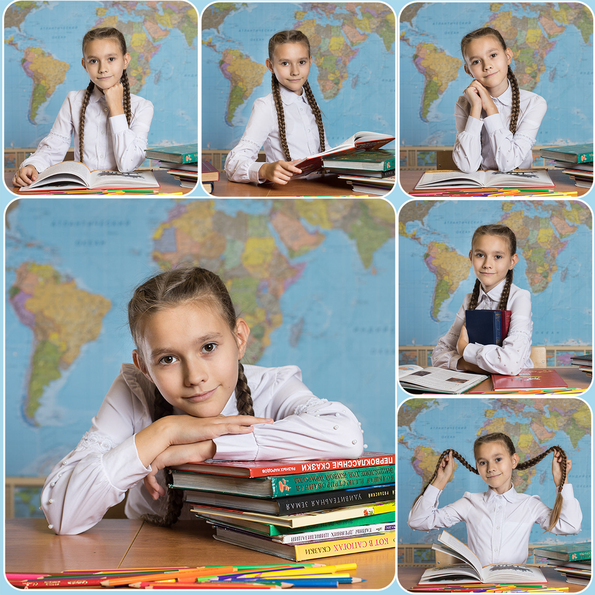 800 руб портретная фотосессия каждого ученика