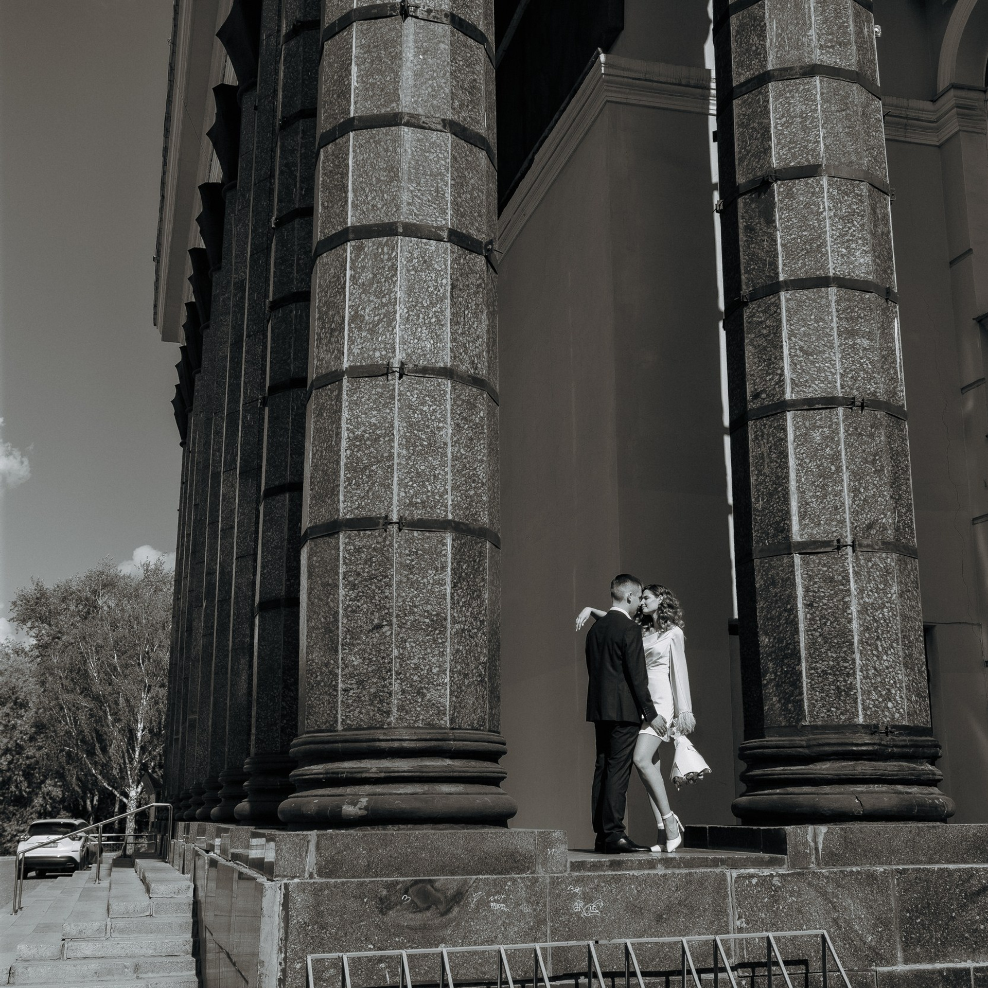 Локации для уличной съёмки. Свадебный фотограф Пермь