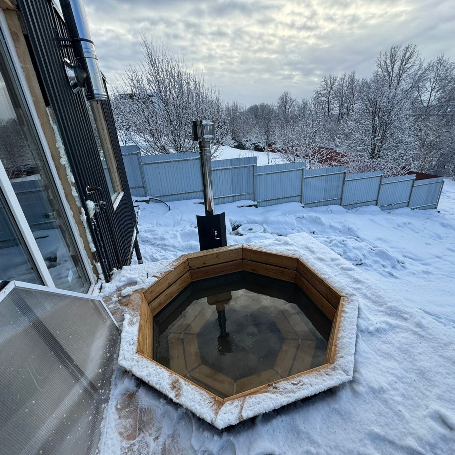 Дом отдыха в Подмосковье с баней, чаном — Дмитровский район