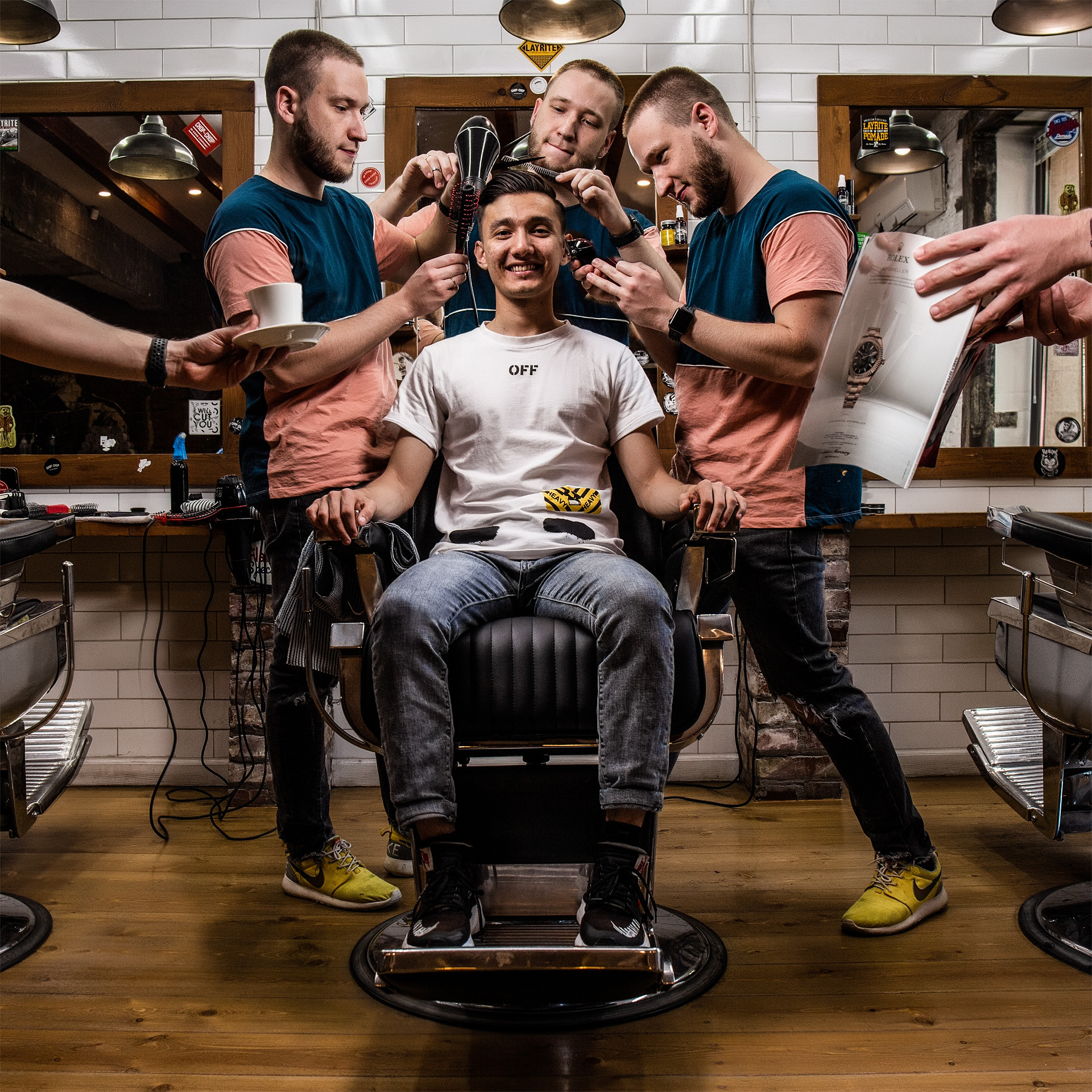 Бизнес портрет Алматы Фотосессия в студии