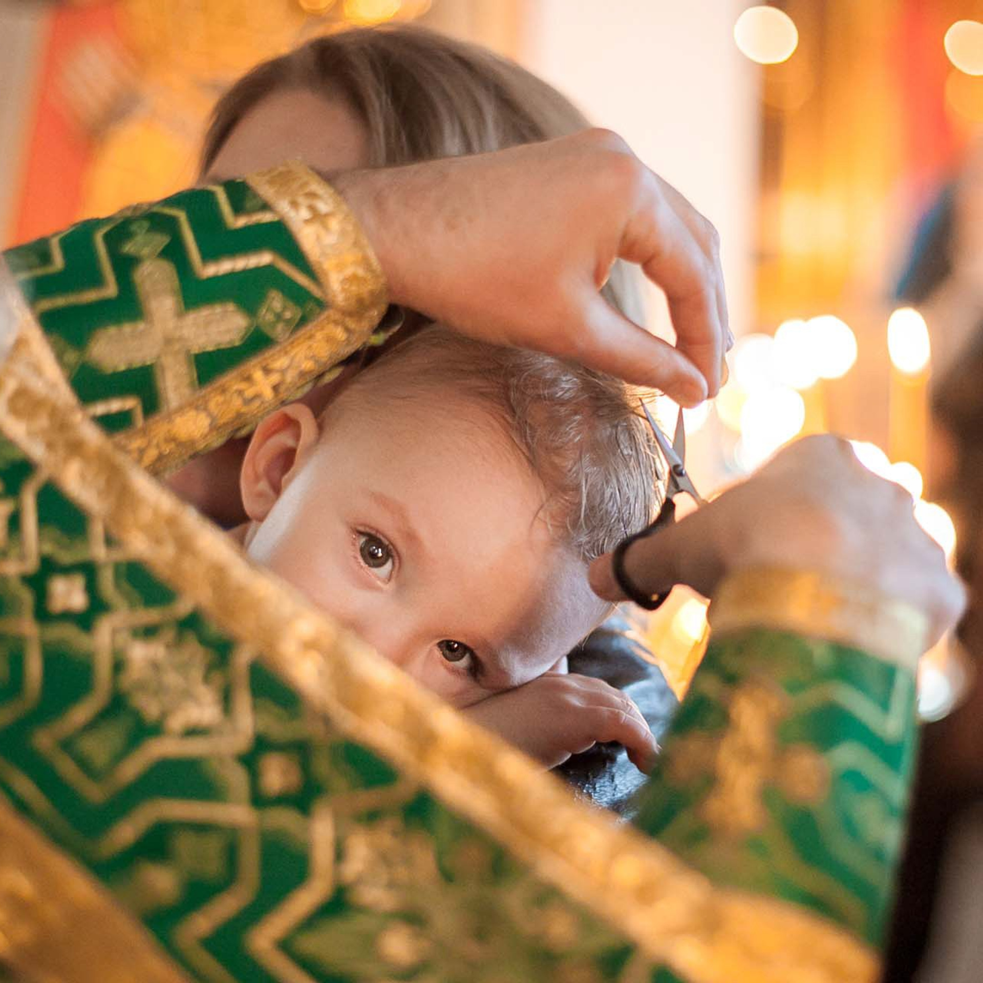 Фотосессия крещения. Фотограф Константин Калачёв