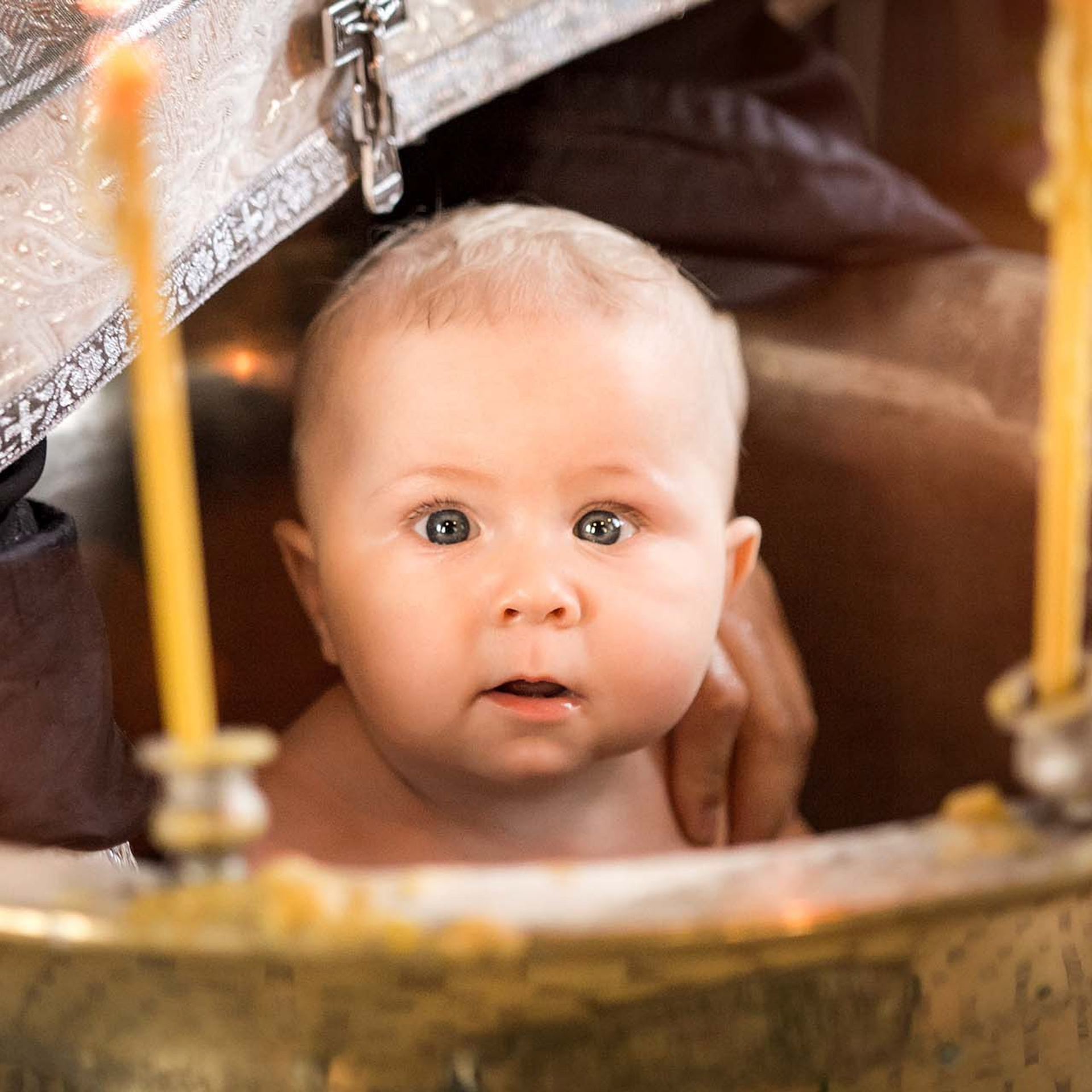 Фотосессия крещения. Фотограф Константин Калачёв