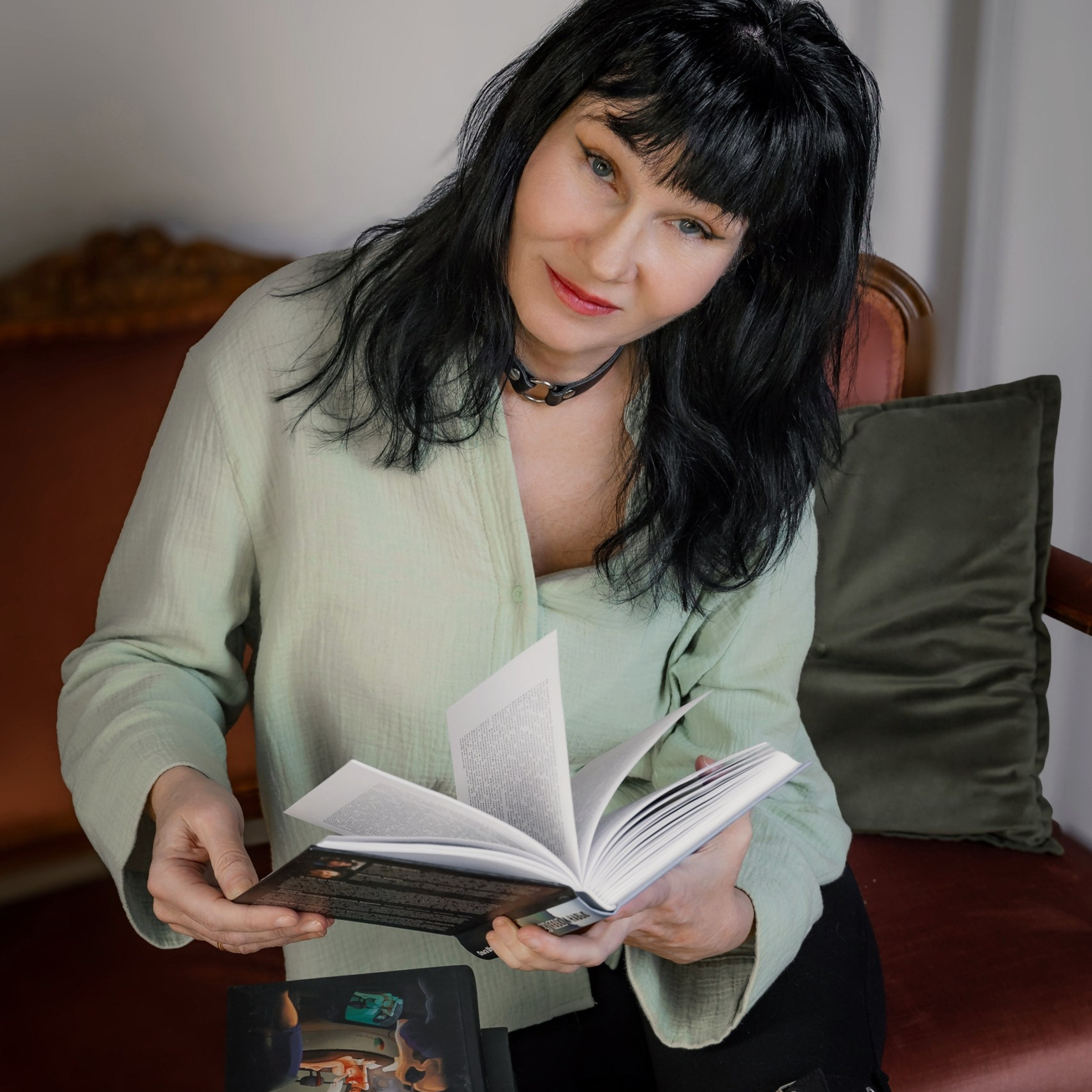 Контент-съёмка для писательницы Ольги Шпакович. Фотограф_Петербург