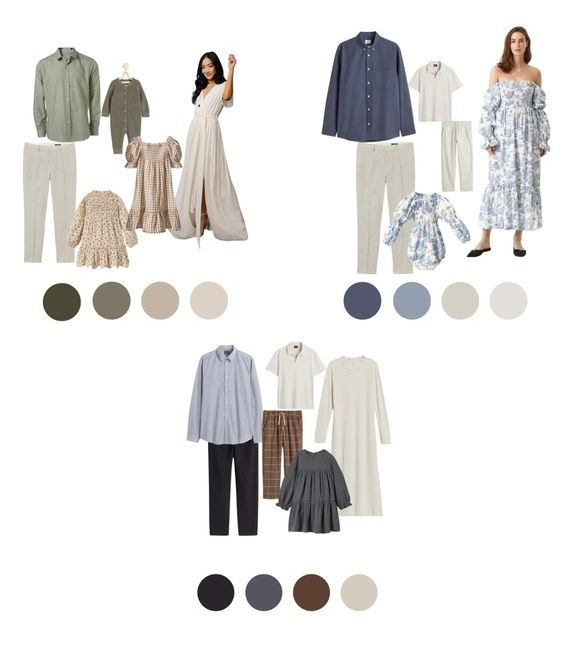 Гайд. Как выбрать образ на семейную фотосессию