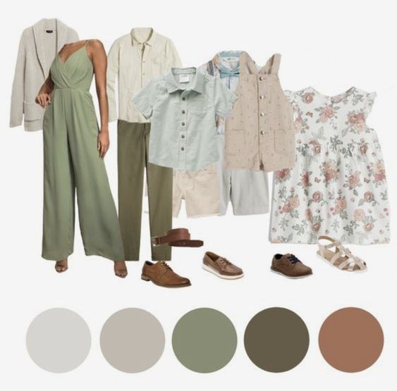 Гайд. Как выбрать образ на семейную фотосессию