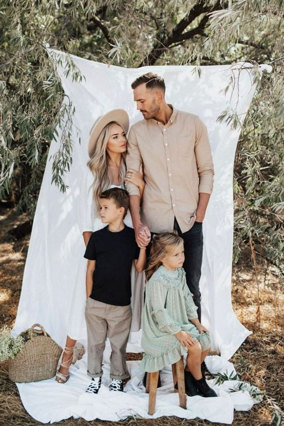 Гайд. Как выбрать образ на семейную фотосессию