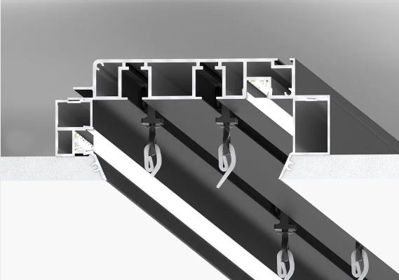 Теневой профиль для гипсокартона Теневой профиль для натяжных потолков. Студия интерьерных решений SUNHOUSE. Натяжные потолки, шторы, текстиль