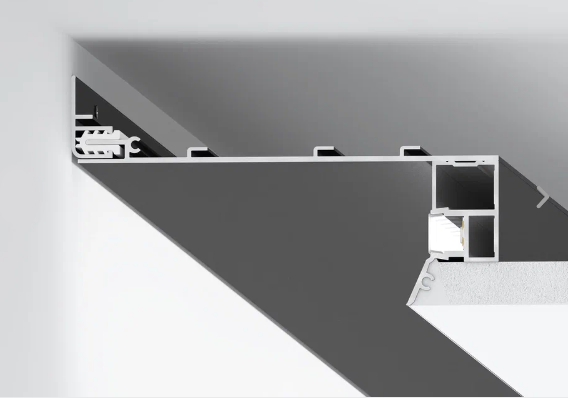 Теневой профиль для гипсокартона Теневой профиль для натяжных потолков. Студия интерьерных решений SUNHOUSE. Натяжные потолки, шторы, текстиль