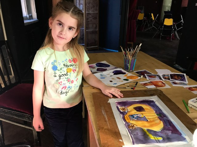 Художественная студия, руководитель — Оксана Гапошина. Дом Шрёдера