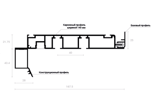 Теневой профиль для гипсокартона Теневой профиль для натяжных потолков. Студия интерьерных решений SUNHOUSE. Натяжные потолки, шторы, текстиль