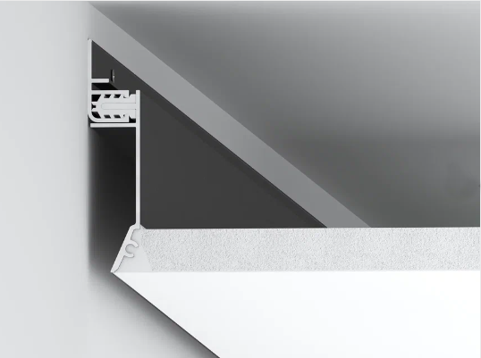 Теневой профиль для гипсокартона Теневой профиль для натяжных потолков. Студия интерьерных решений SUNHOUSE. Натяжные потолки, шторы, текстиль