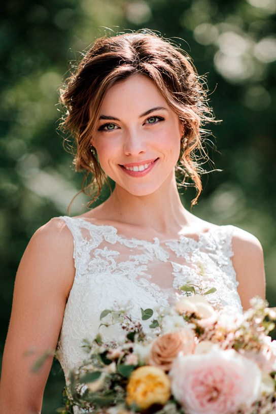 Портретная свадебная фотосессия.