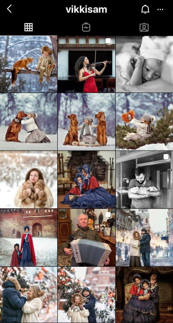 Lezioni di Elena Mikhailova. Fotografa Elena Mikhailova