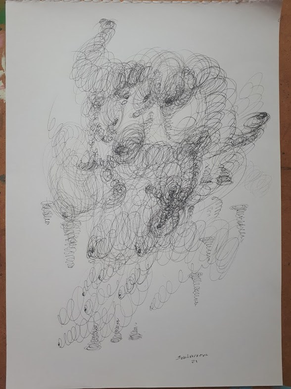 Светлана Соколовская (Орша, Беларусь). Выставочная АРТ резиденция " ЯБЛОКО»