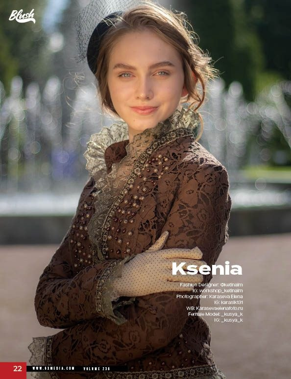 Публикации в модных глянцевых fashion журналах Обложка статьи