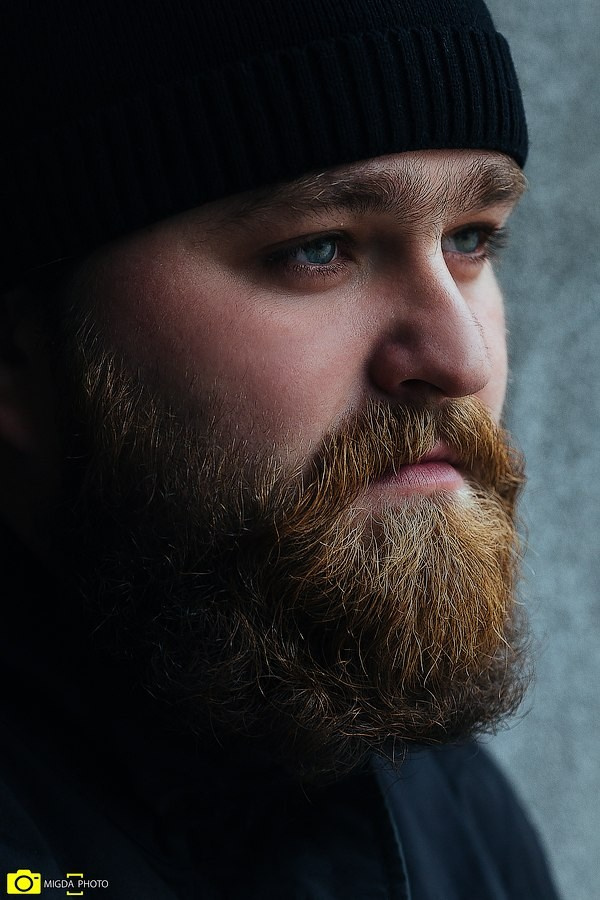 Естественный свет, мужской портрет