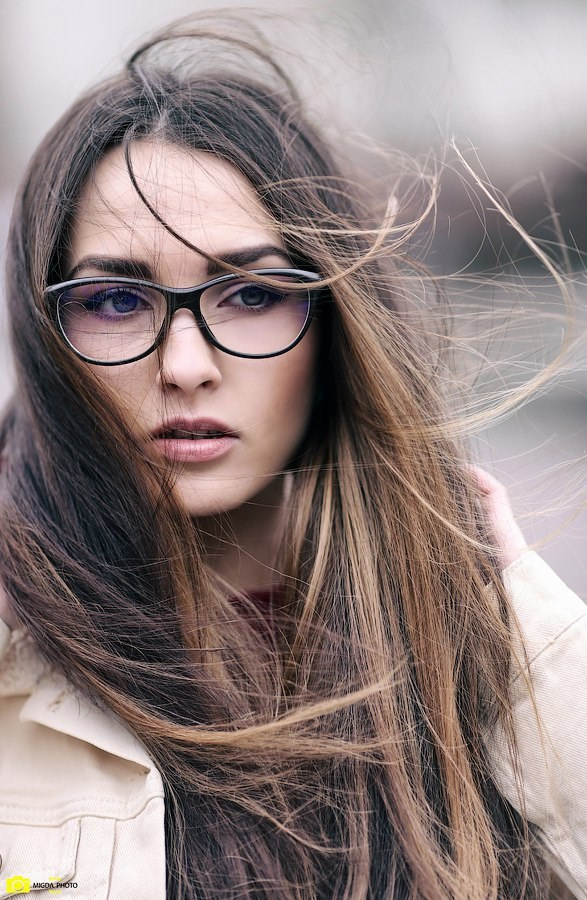 Образ на улице, динамичный портрет