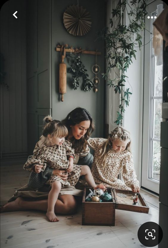 Идеи для новогодних семейных съёмок. Семейный фотограф в Москве Кристина Маркос