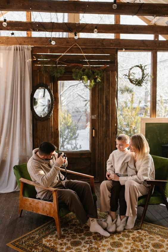 Идеи для новогодних семейных съёмок. Семейный фотограф в Москве Кристина Маркос