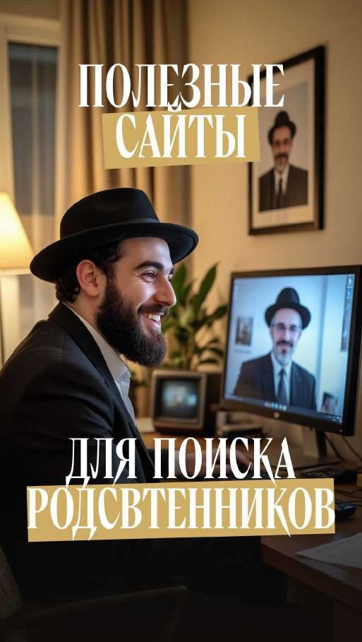 Полезные сайты для поиска родственников — обложка выпуска Aguter Beter, дизайн визуала для соцсетей