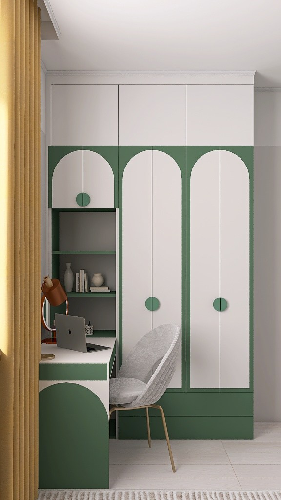 Квартира студия для молодой девушки. Дизайнер интерьера Вишнякова Ульяна