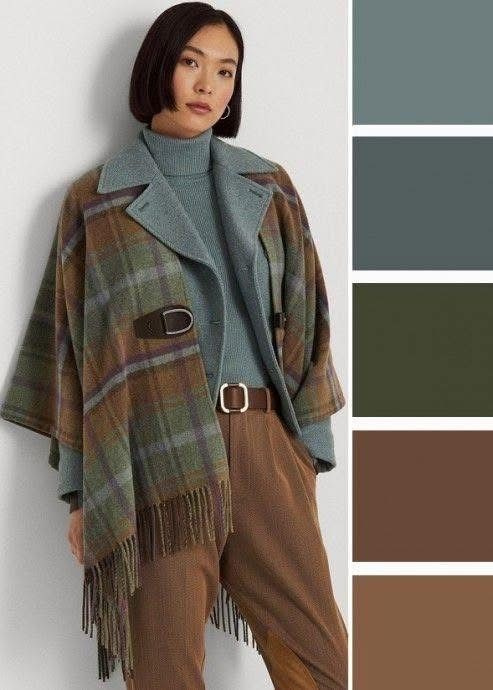 Сочетания цветов в одежде