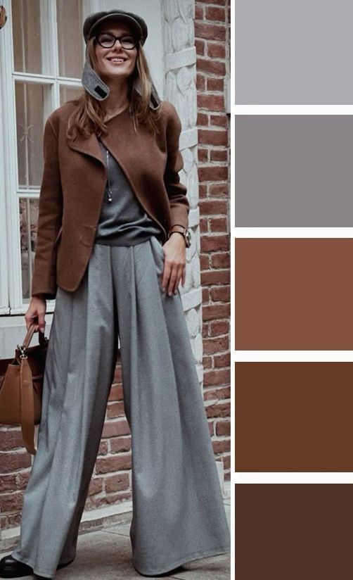 Сочетания цветов в одежде