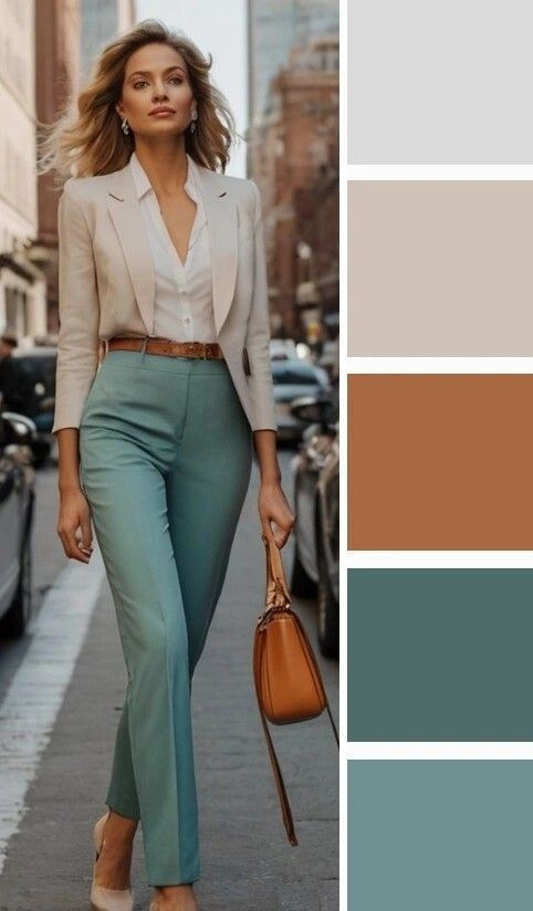 Сочетания цветов в одежде