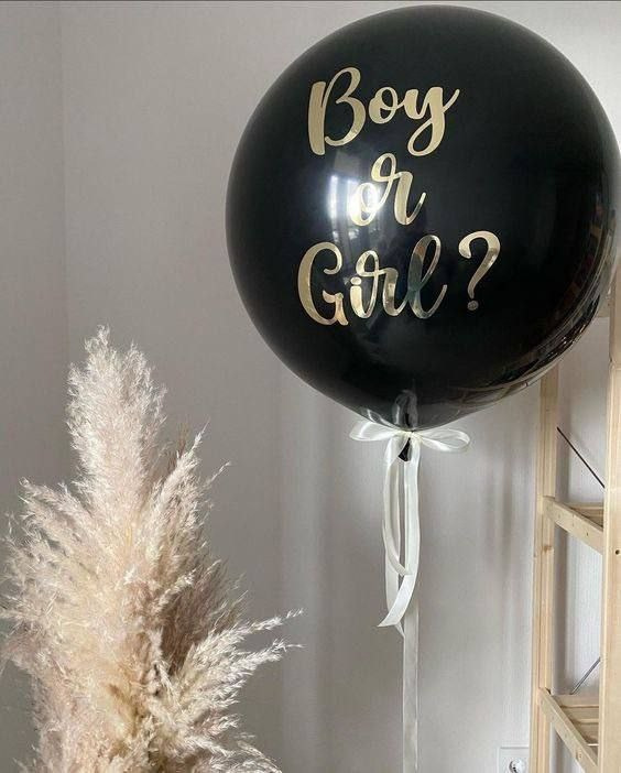 Gender balloons. Balloons and decorations in Serbia. Delivery 24/7