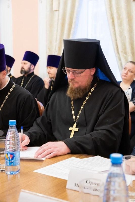 Митрополит Игнатий возглавил заседание административного совещания Саратовской Епархии. Саратовское Северо-Западное благочиние