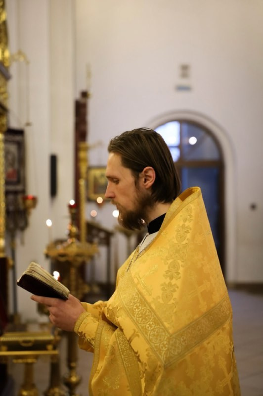 Соборное служение духовенства Северо- Западного благочиния. Саратовское Северо-Западное благочиние