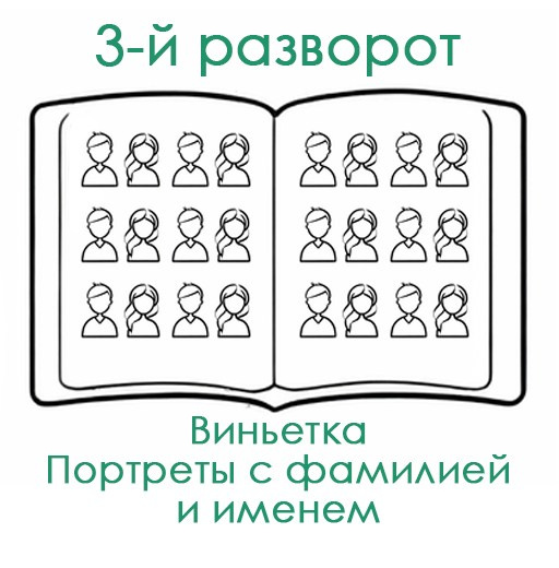 СШ. Альбом МС-40 Арт.№ 52. 2026. Выпускные альбомы для школ и детсадов в Тюмени | Фотофикус