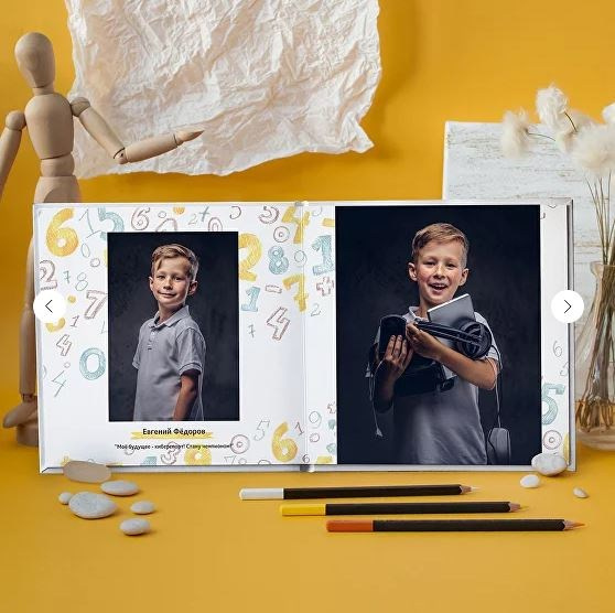 Школьные фотокниги. Детский и школьный фотограф Тюмени Наталья Максимова