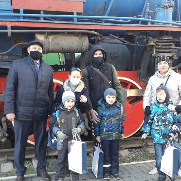 🚂✨ Первые именинники в Музее Северо-Кавказской железной дороги: незабываемое приключение! ✨🚂