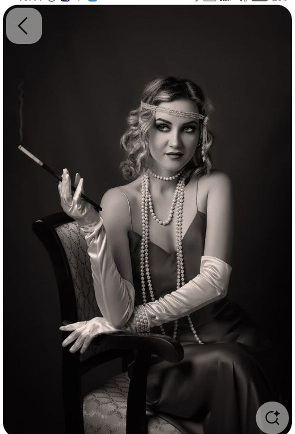 Фотосессия в стиле 1920–1930 годов