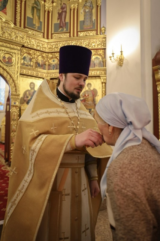 Соборное служение духовенства Северо- Западного благочиния. Саратовское Северо-Западное благочиние