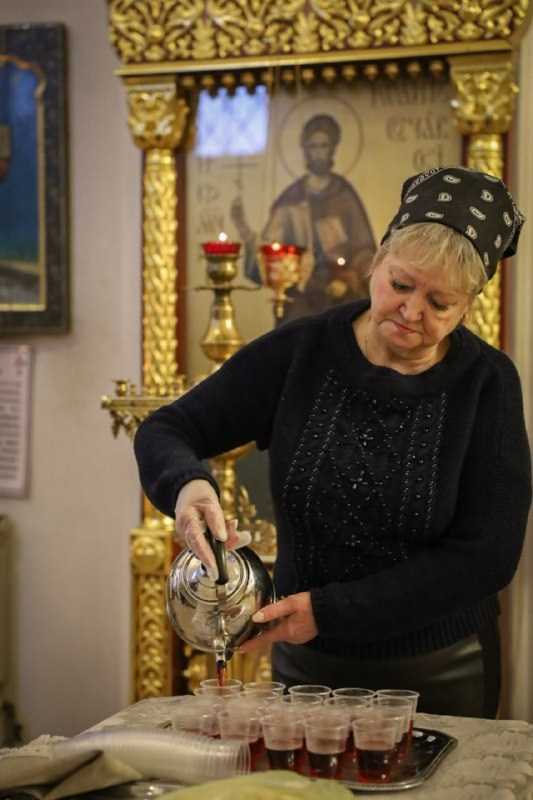 Соборное служение духовенства Северо- Западного благочиния. Саратовское Северо-Западное благочиние