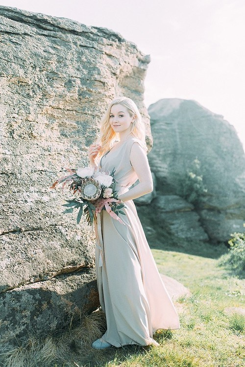 «Breath of Ural» стилизованная фотосессия на фоне уральских гор