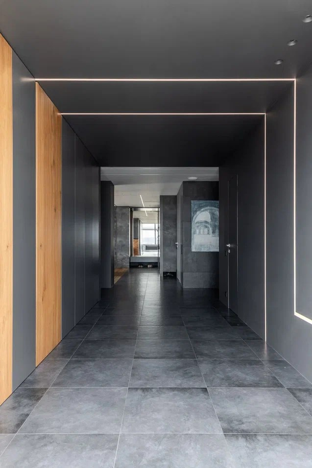 Квартира для молодого IT-специалиста площадью 250 м² на 21 этаже. Студия дизайна интерьера «Строчка» | Москва, Санкт-Петербург, Самара, Казань, Тольятти, Ульяновск и другие города России