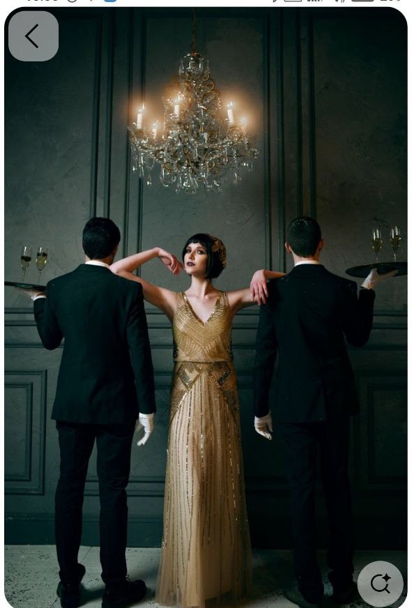 Фотосессия в стиле 1920–1930 годов