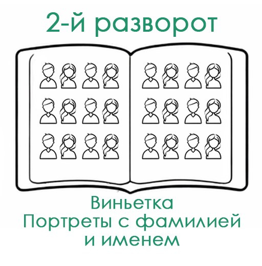 ДС. Альбом 8д-Ос Арт.№ 84. 2026. Выпускные альбомы для школ и детсадов в Тюмени | Фотофикус