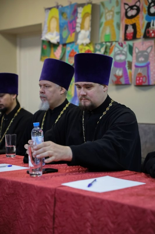 Соборное служение духовенства Северо- Западного благочиния. Саратовское Северо-Западное благочиние