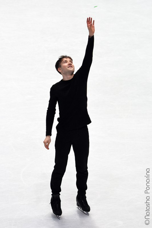 Misha Ge. Gala practice WC2018 in Milan. Russian figure skating photographer from Saint-Petersburg
