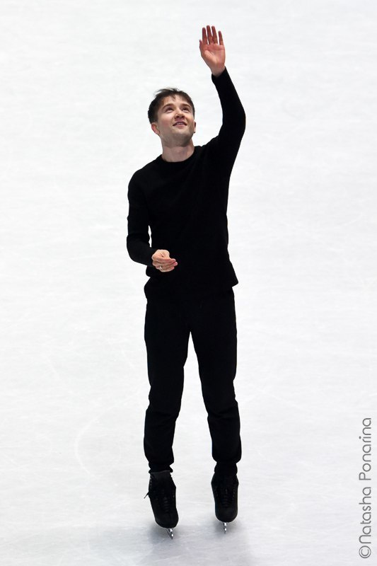 Misha Ge. Gala practice WC2018 in Milan. Russian figure skating photographer from Saint-Petersburg