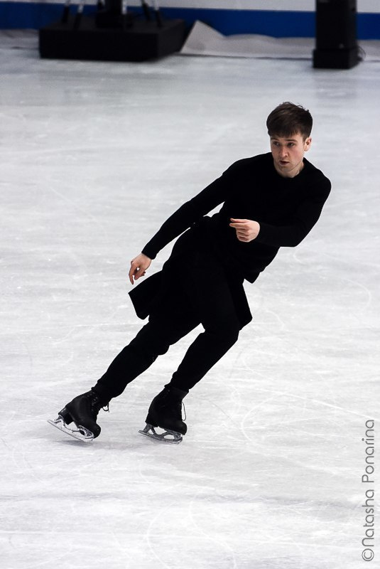 Misha Ge. Gala practice WC2018 in Milan. Russian figure skating photographer from Saint-Petersburg