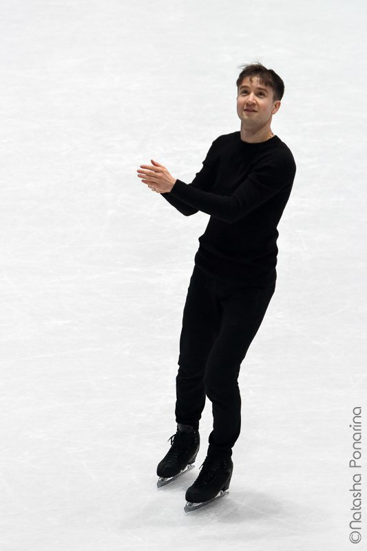 Misha Ge. Gala practice WC2018 in Milan. Russian figure skating photographer from Saint-Petersburg