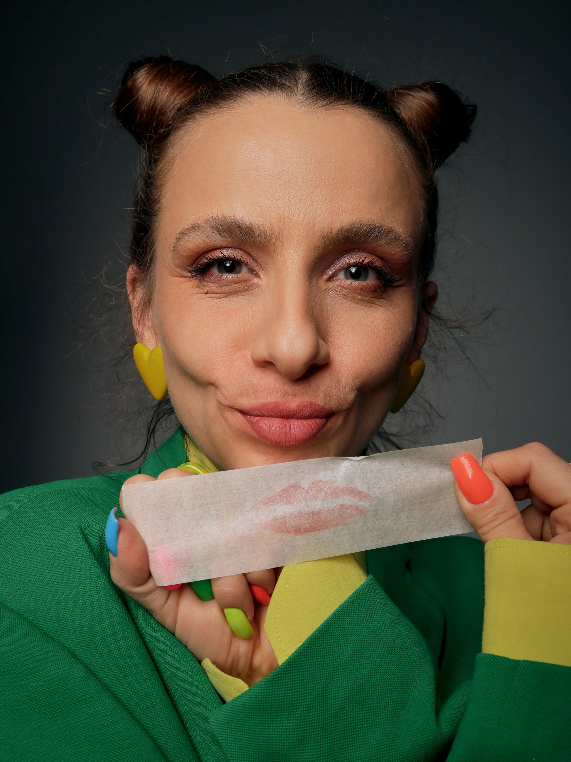 Фотосессия в студии для ведущей